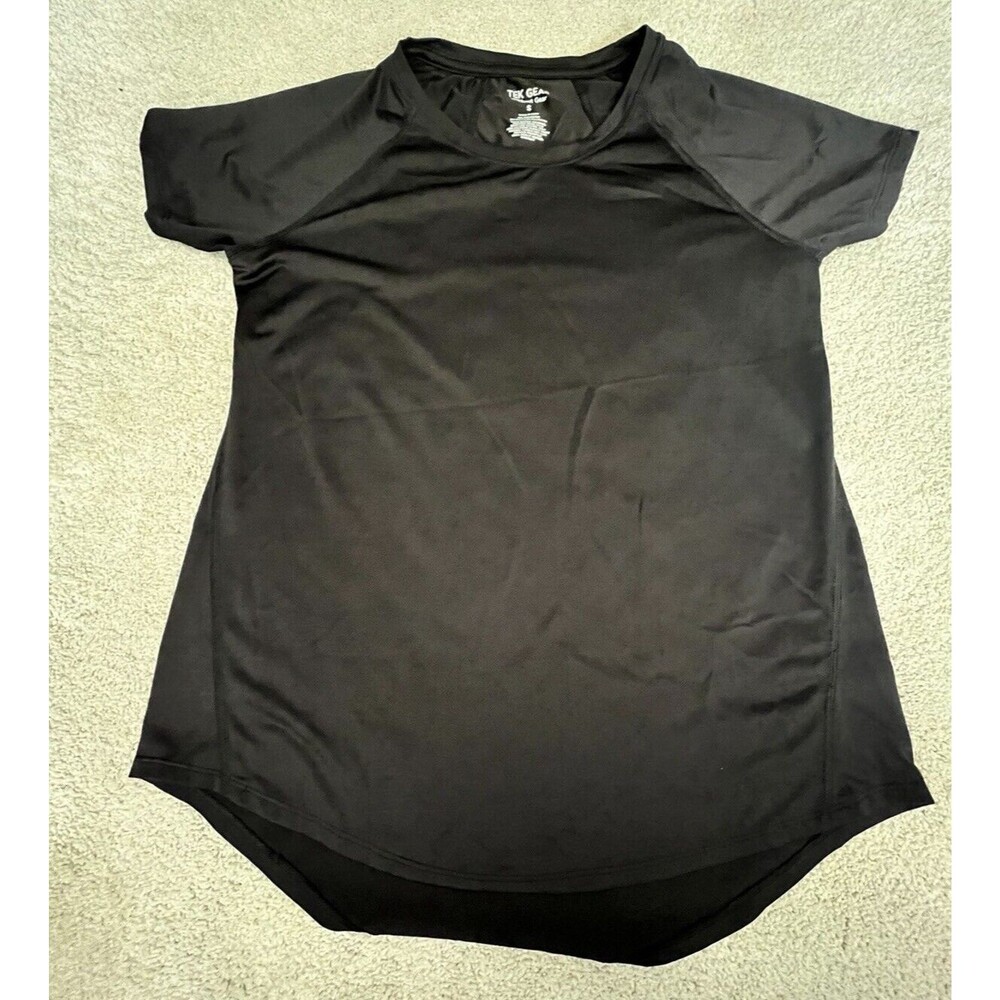 Tek Gear Black Short Sleeve T-Shirt - Small
